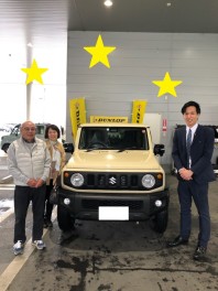 ジムニーシエラご納車おめでとうございます！